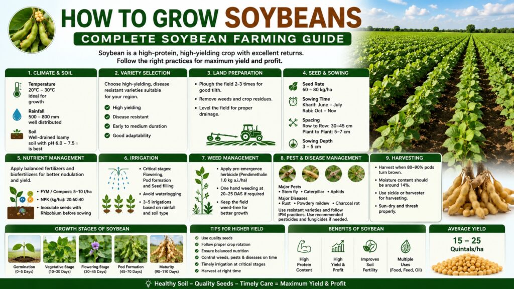 How to Grow Soybeans