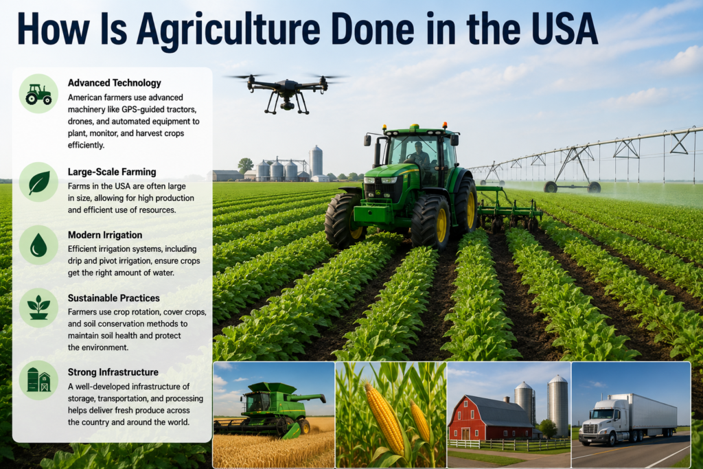 How Is Agriculture Done in the USA